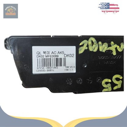 2017–2019 Kia Sportage Manual A/C AC Heater Temperature Control OEM — view 3