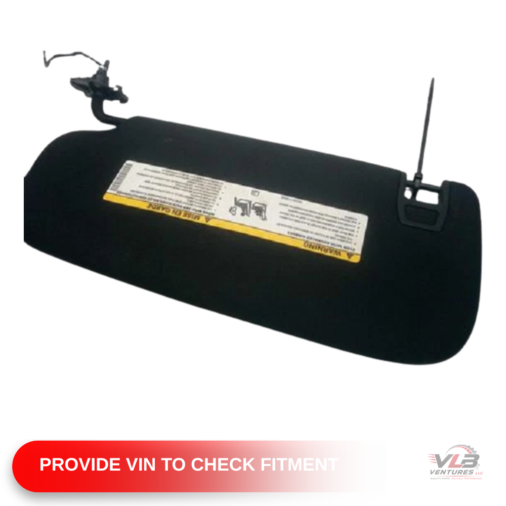 2014–2022 Jeep Grand Cherokee Passenger RH Sun Visor OEM — view 2