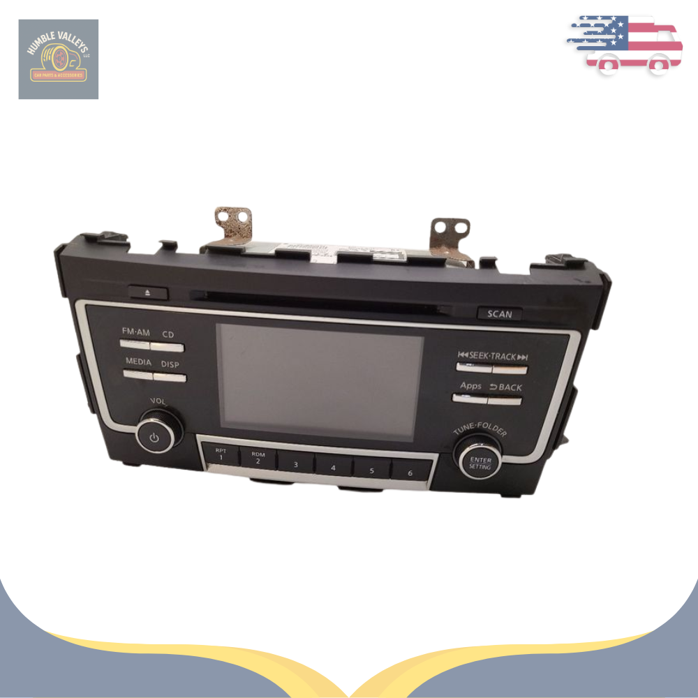2016–2017 Nissan ALTIMA Radio Display Receiver AM FM CD BASE 28185-9HT1A OEM — view 1