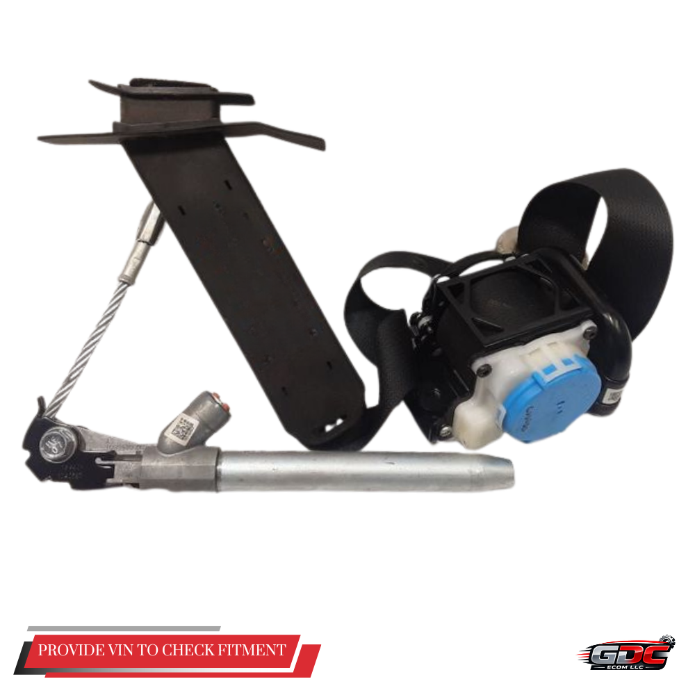 2014–2020 Nissan Rogue Passenger Side Right Front Seat Belt Retractor Black OEM — view 1