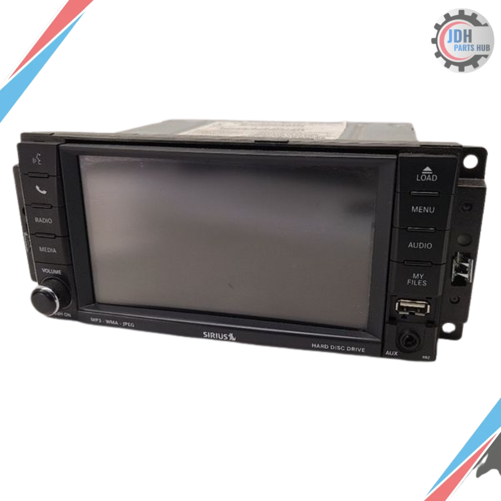 2011–2014 Chrysler 200 Radio Display Receiver AM FM CD DVD SAT Face ID RBZ OEM — view 1