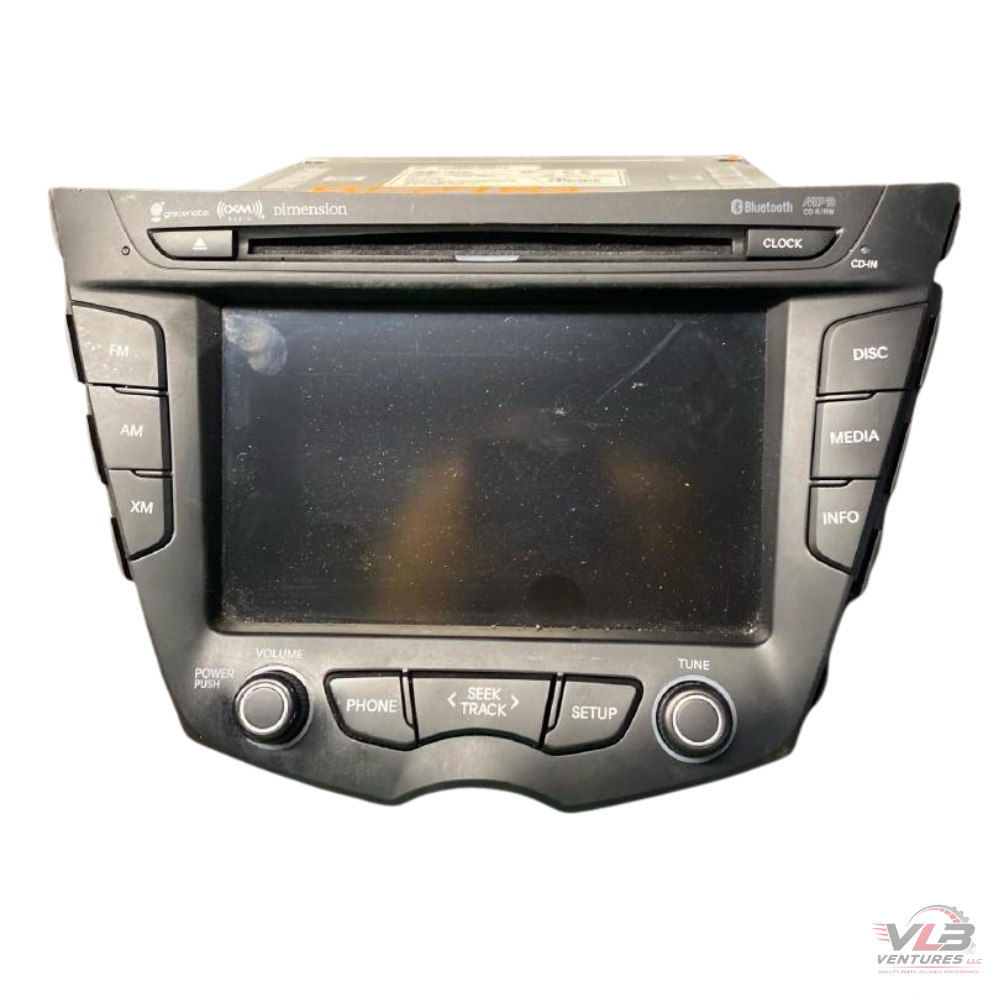 2012–2015 Hyundai Veloster Radio Display Receiver Satellite CD OEM — view 1