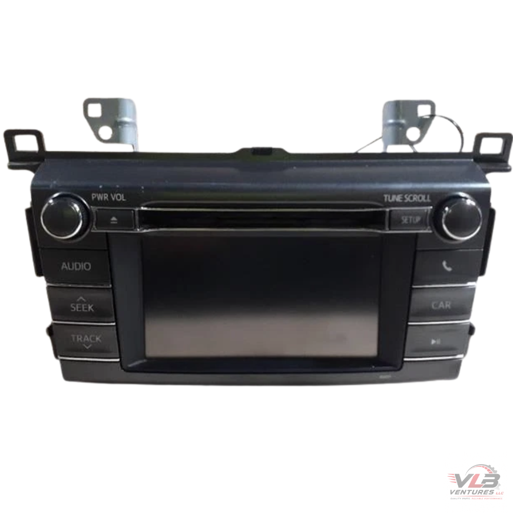 2013–2014 Toyota RAV4 Radio Display & Receiver Screen CD 100071 OEM — view 1