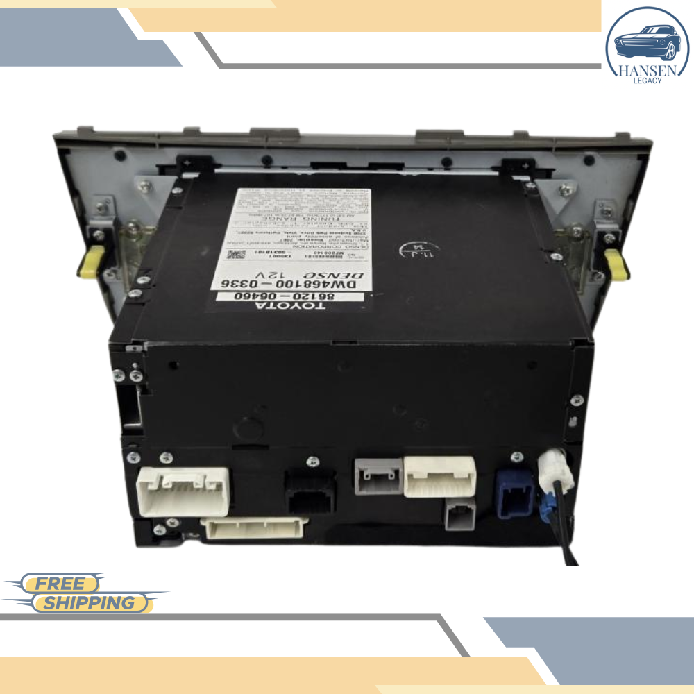 2007–2009 TOYOTA CAMRY HYBRID AM FM NAVIGATION SAT MP3/CD/DVD PLAYER RADIO E7011 — view 4