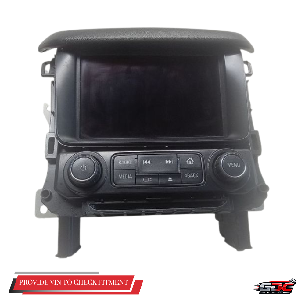 2017–2020 Chevrolet Suburban 1500 Radio Control Panel With Display Screen OEM — view 1