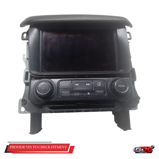 2017–2020 Chevrolet Suburban 1500 Radio Control Panel With Display Screen OEM — view 1