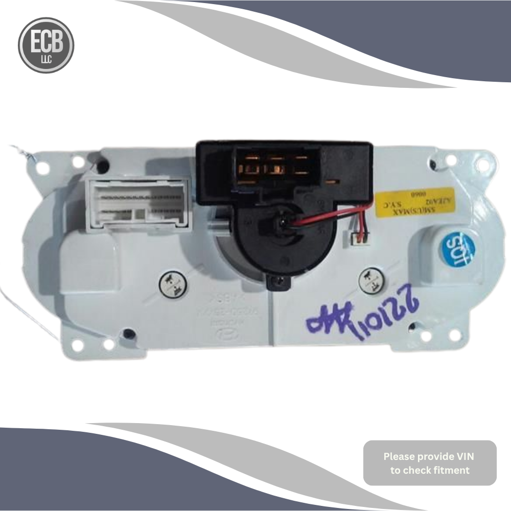 2003–2006 Hyundai Santa Fe Manual Temperature Climate Control Heater A/C OEM — view 2