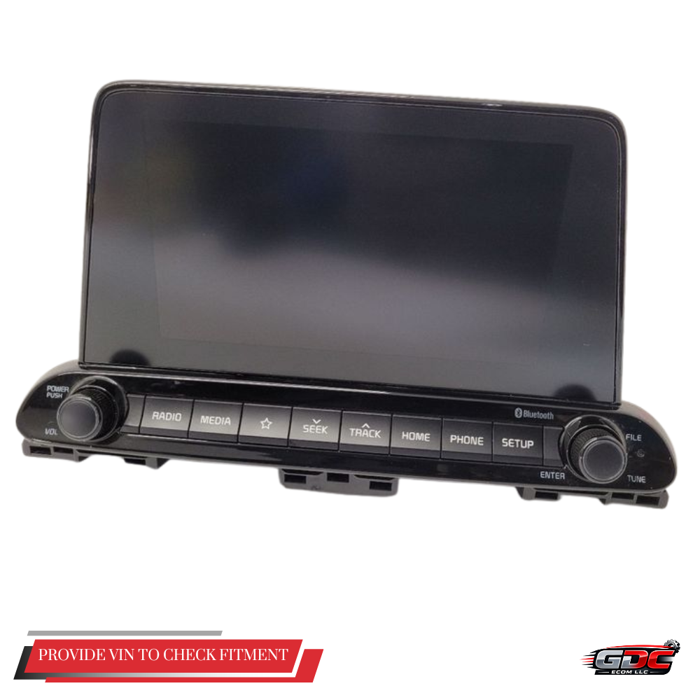 2019–2020 Kia Forte AM FM Radio Receiver Display Screen without Navigation OEM — view 1