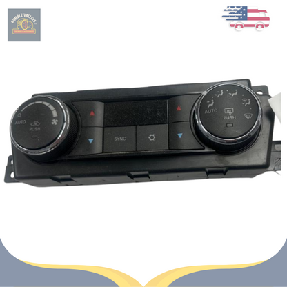 2011–2012 Dodge Ram 1500 AC Heater Climate Temperature Control with Dual Zone OEM — view 1