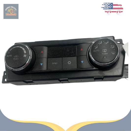 2011–2012 Dodge Ram 1500 AC Heater Climate Temperature Control with Dual Zone OEM — view 1