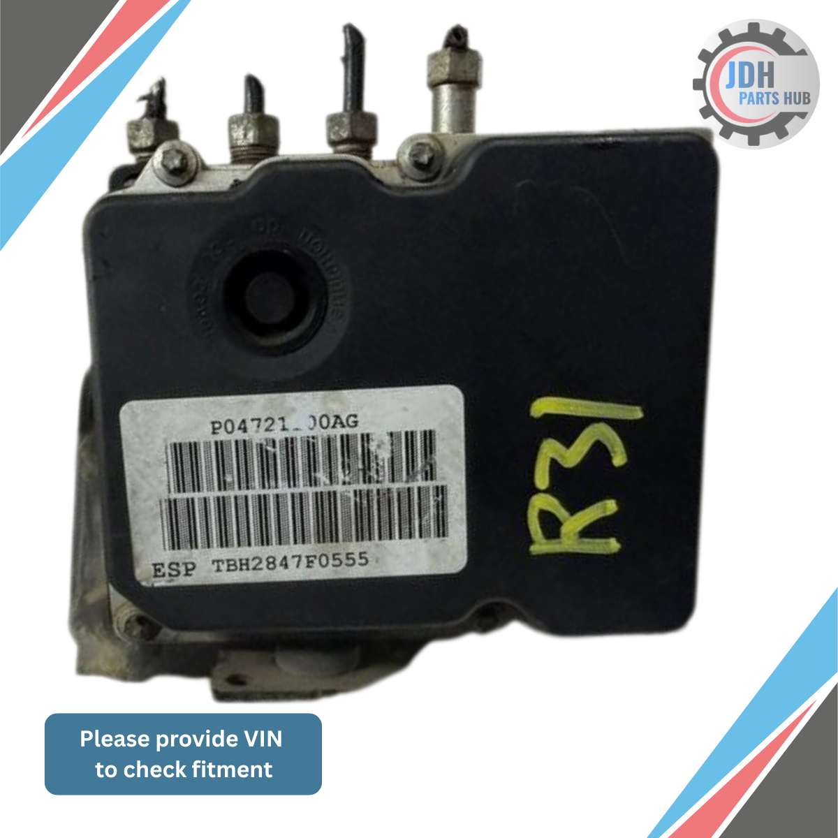 2007–2008 Chrysler Pacifica ABS Anti Lock Brake Actuator Pump OEM — view 2