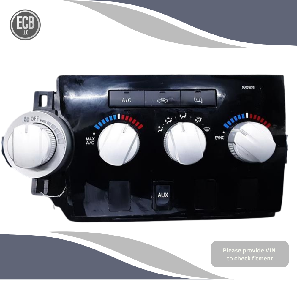 2007–2009 Toyota Tundra AC Heater Temperature Climate Control OEM — view 1