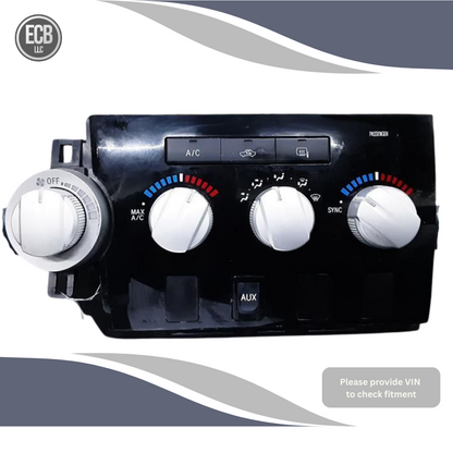 2007–2009 Toyota Tundra AC Heater Temperature Climate Control OEM — view 1