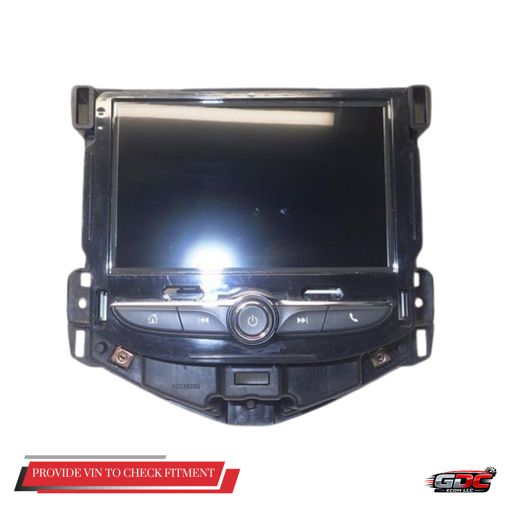 2018–2020 Chevrolet Sonic AM FM Radio Receiver Display Screen OEM 84610605 — view 1