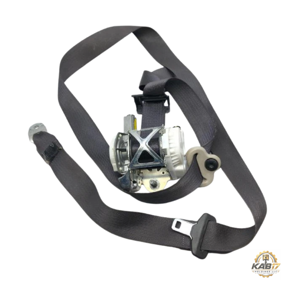 2013–2014 Ford Edge Front Left Driver Side Seat Belt Retractor Assembly Black — view 1