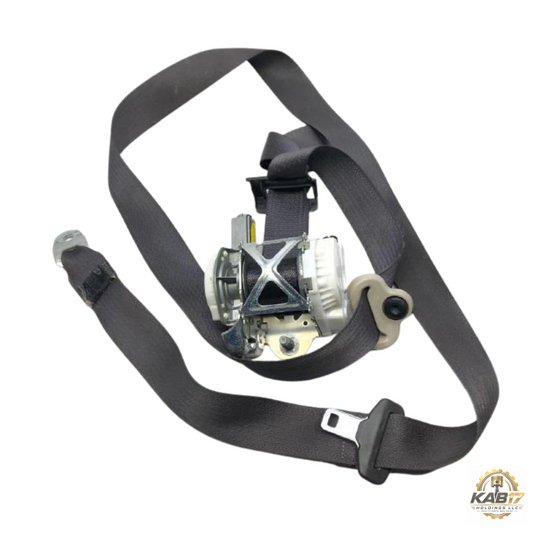 2013–2014 Ford Edge Front Left Driver Side Seat Belt Retractor Assembly Black — view 1