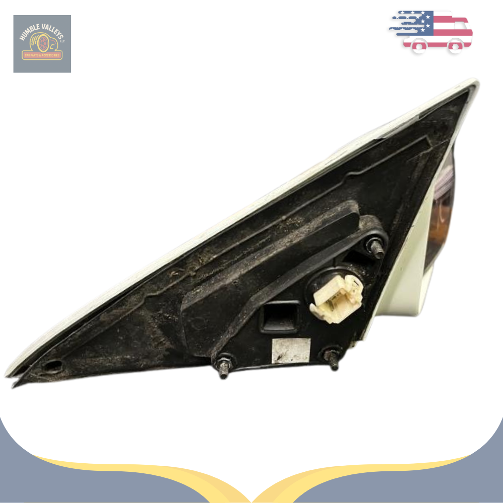 2001–2005 Honda Civic Right Passenger Side View Door Mirror Power White OEM RH — view 3