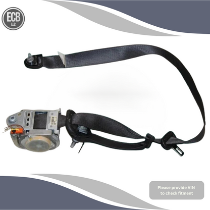 2010–2014 Ford Mustang Coupe Front Driver Seat Belt Retractor Assembly Black OEM — view 2