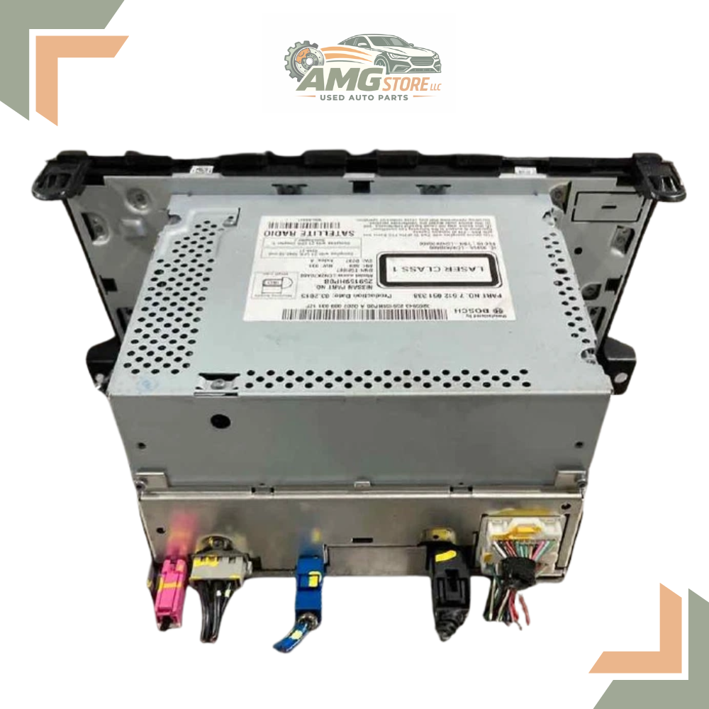 2015 Nissan Altima AM FM CD Player Radio Receiver with Navigation & Display OEM — view 2