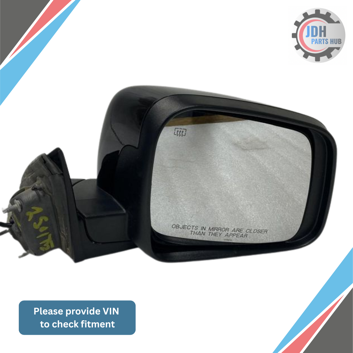 2011–2022 Jeep Grand Cherokee RH Right Door Mirror Assembly OEM — view 5