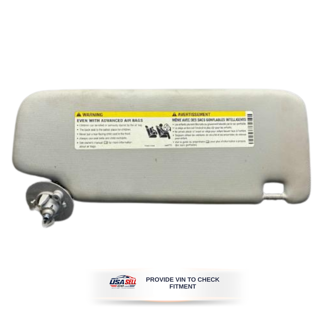 2012–2020 Chevrolet Sonic LH Driver Sunvisor Sun Visor with Mirror OEM — view 2