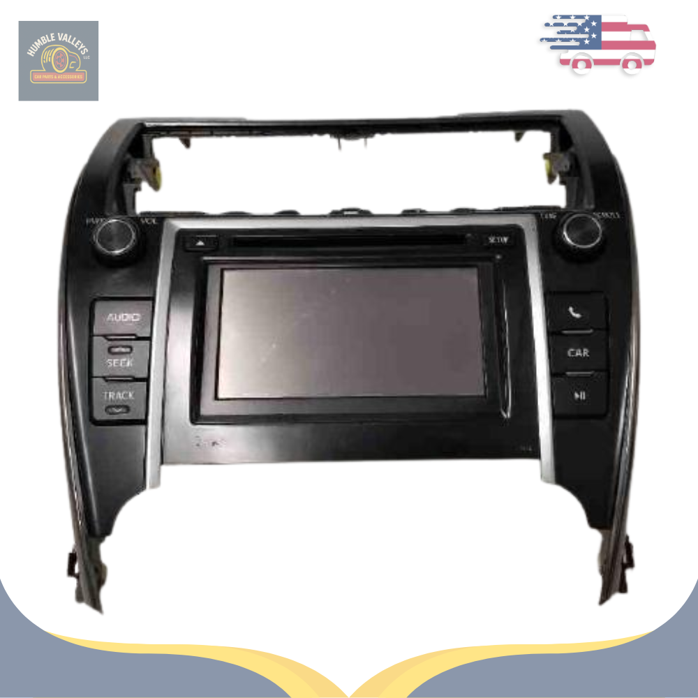 2012 Toyota Camry Radio Display & Receiver 57012 OEM — view 1