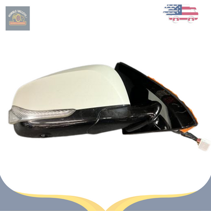 2017–2020 Infiniti QX60 Right Passenger Side Door Mirror Assembly White OEM — view 4