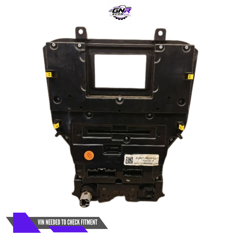 2016–2017 Ford Mustang Radio Control Panel 4.2 OEM — view 2