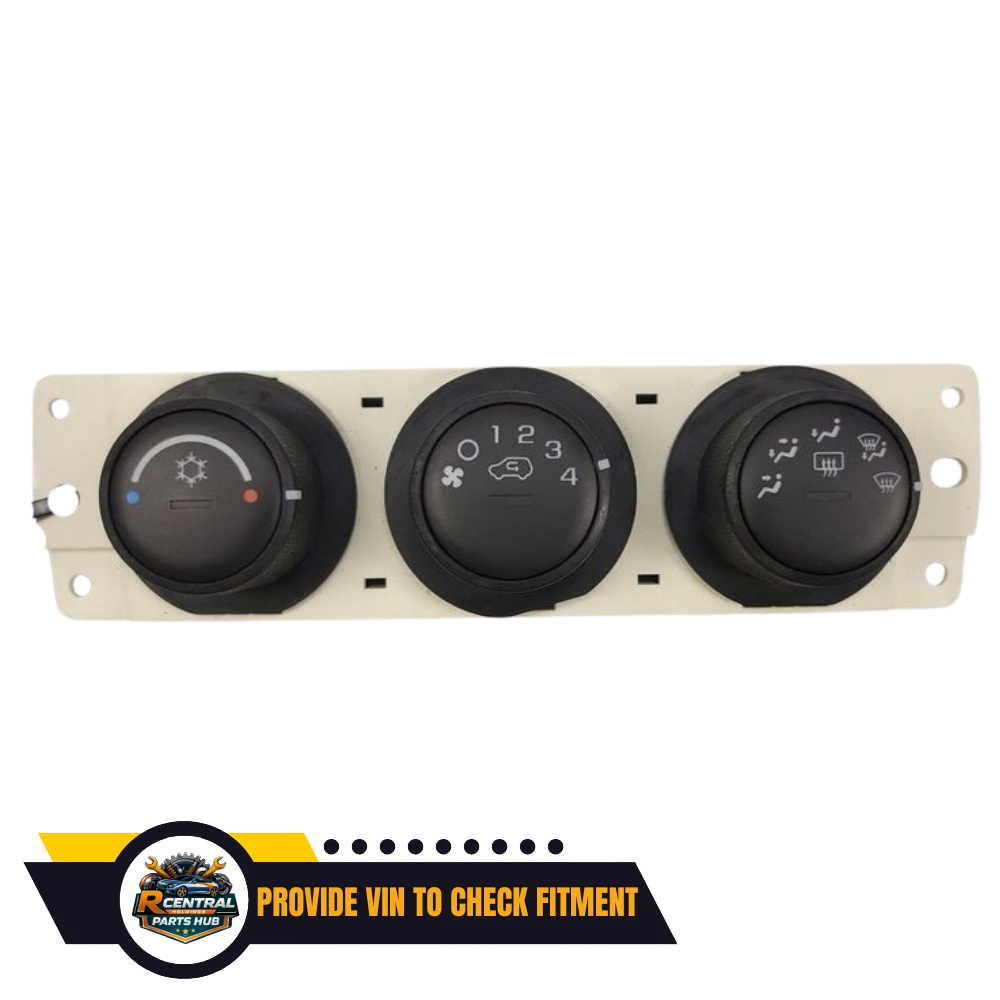 2006–2008 Hummer H3 Manual Climate AC Heater Temperature Control OEM — view 1