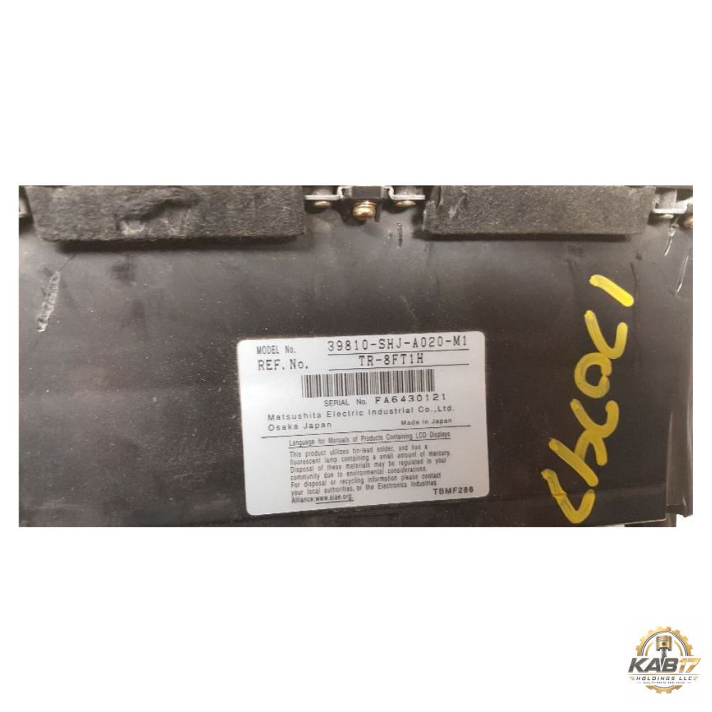 2007–2010 Honda Odyssey AM FM Navigation Radio DISPLAY SCREEN OEM 07 08 09 10 — view 4
