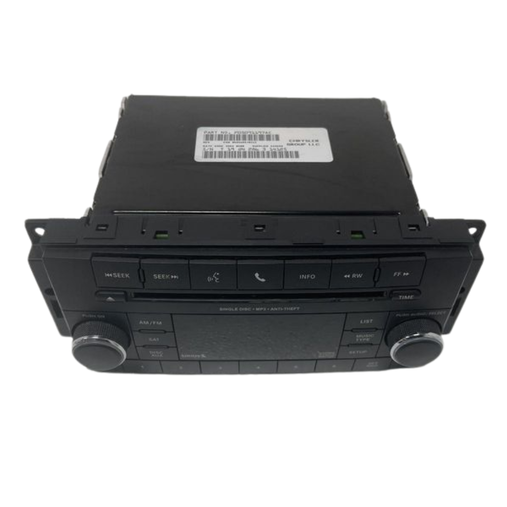 2012–2017 Jeep Patriot MP3 CD with Satellite Radio Receiver Face ID RES OEM — view 4