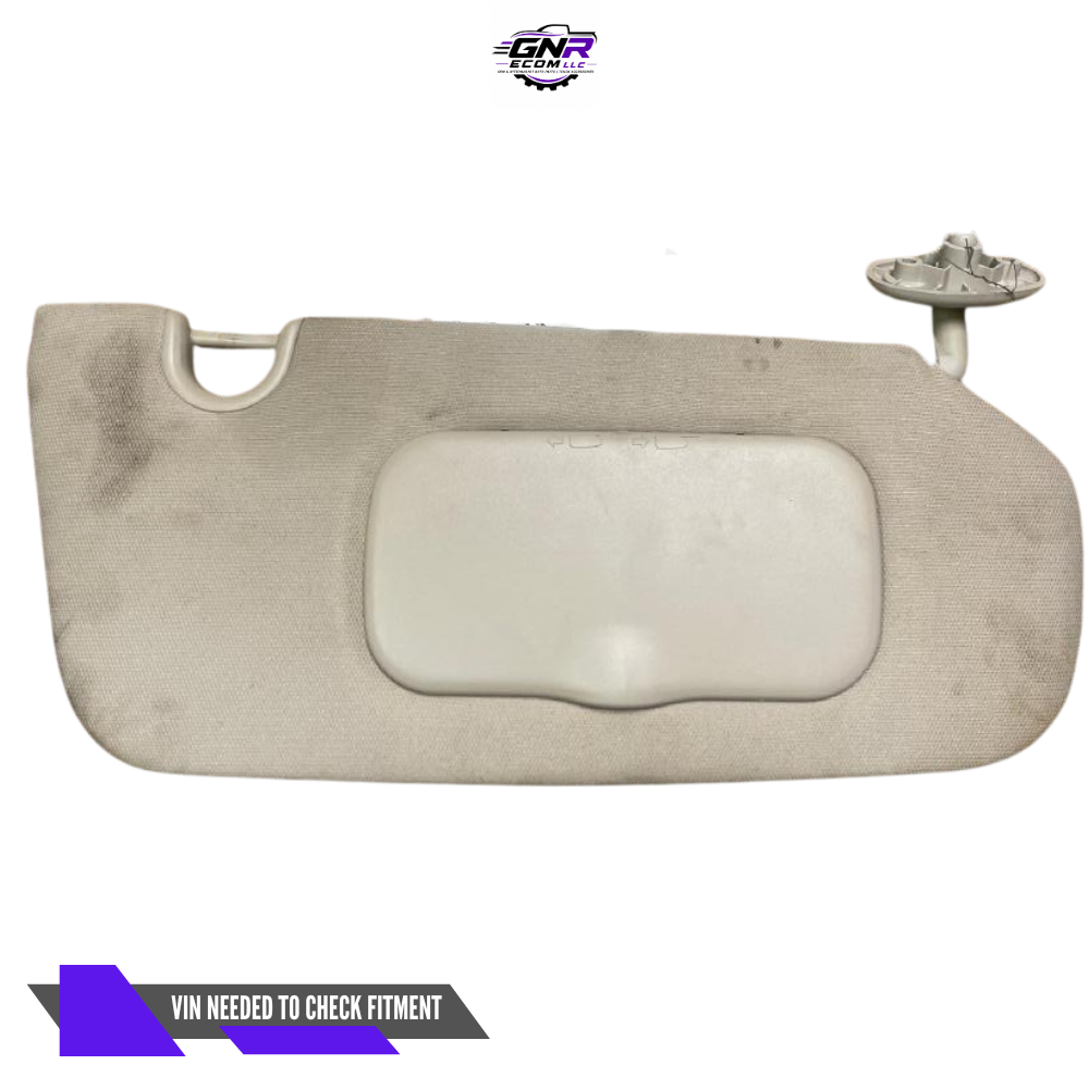 2010–2017 Jeep Compass Passenger Side RH Interior Sun Visor OEM — view 3