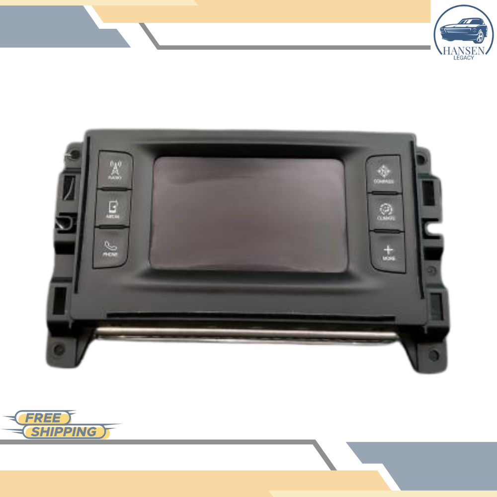 2016 Jeep Cherokee Display Screen Bluetooth Radio Receiver 16 TESTED — view 2