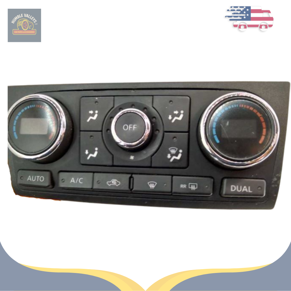 2007–2013 Nissan Altima AC Heater Climate Temperature Control OEM 08 09 10 11 12 — view 2