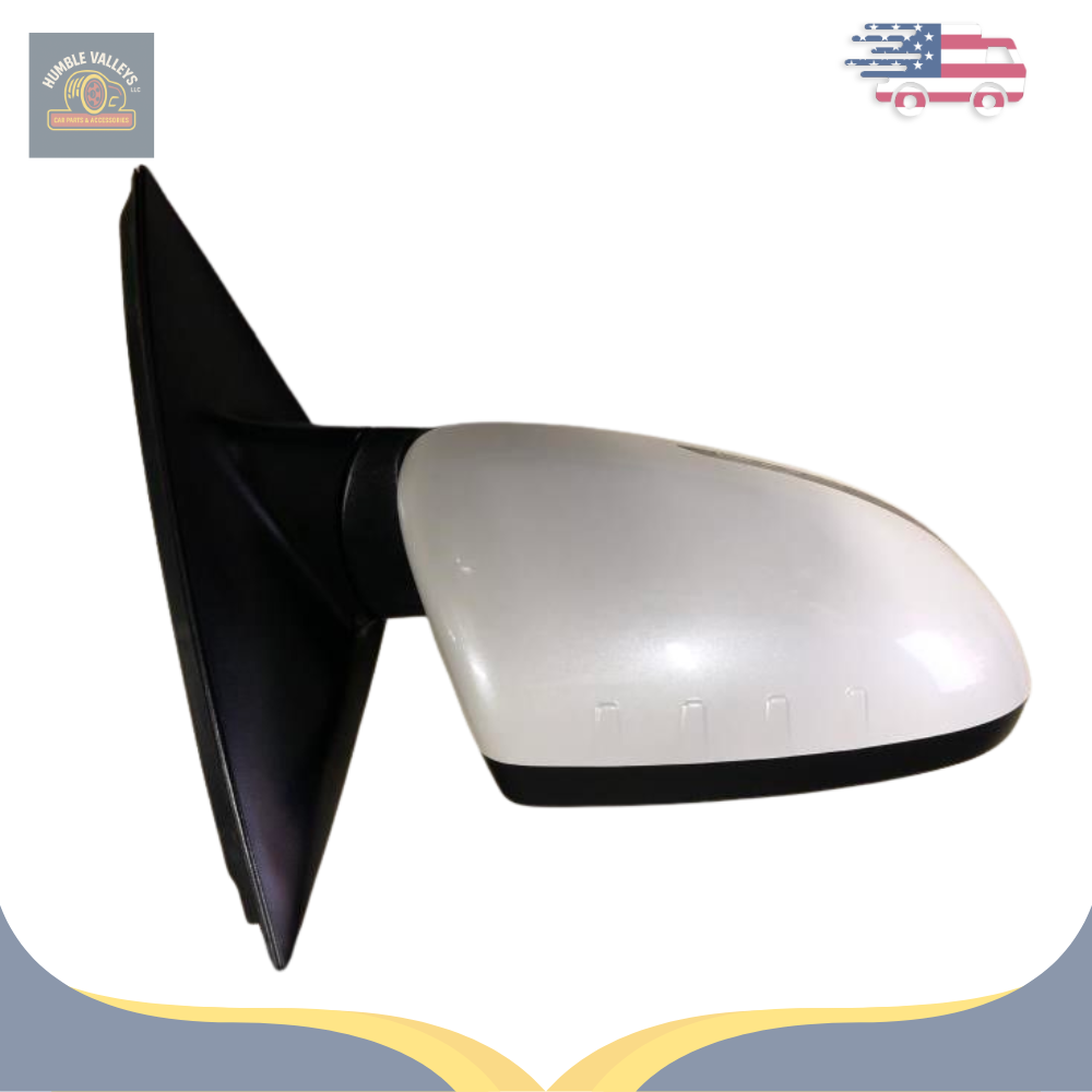 2014–2016 Kia Optima Right Passenger Side View Door Mirror White OEM — view 1