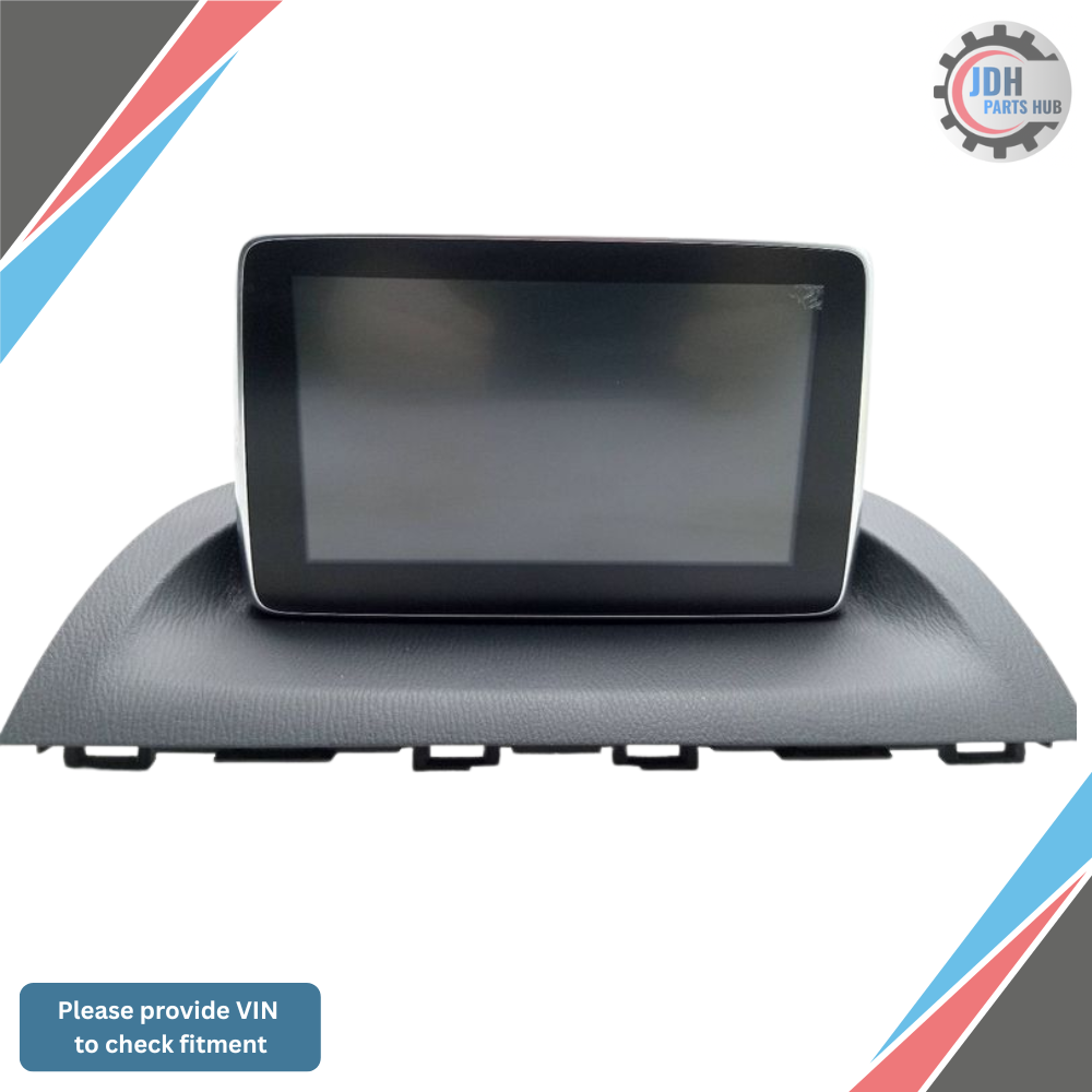 2014–2016 Mazda 3 Information 7 Inch Display GPS/TV Screen OEM — view 1