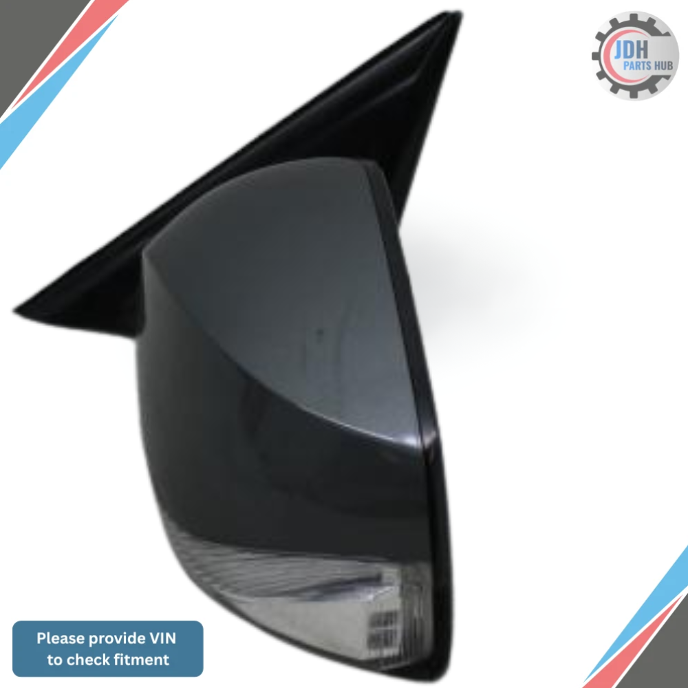 2014–2021 Infiniti Q50 Left Driver Side Door Mirror Heated Gray — view 3