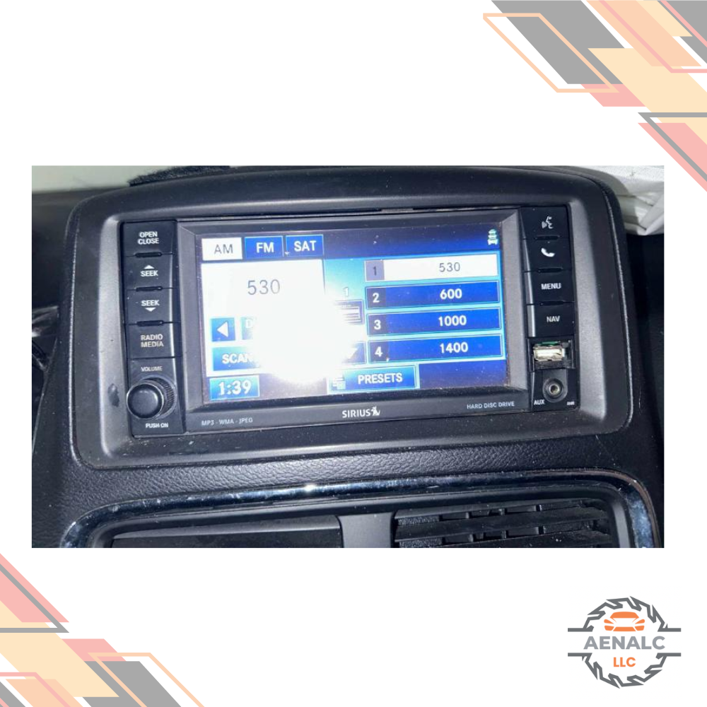 2012–2019 Dodge Caravan Radio Display Receiver RHB Navigation OEM — view 5