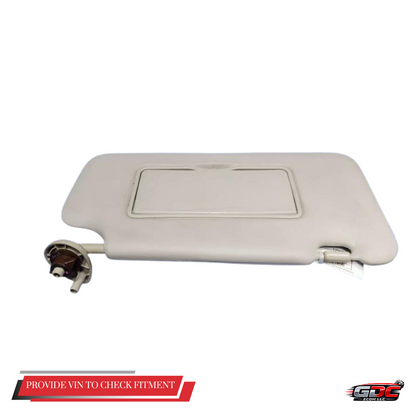 2015–2020 Honda Fit Passenger RH Sun Visor Gray OEM — view 3