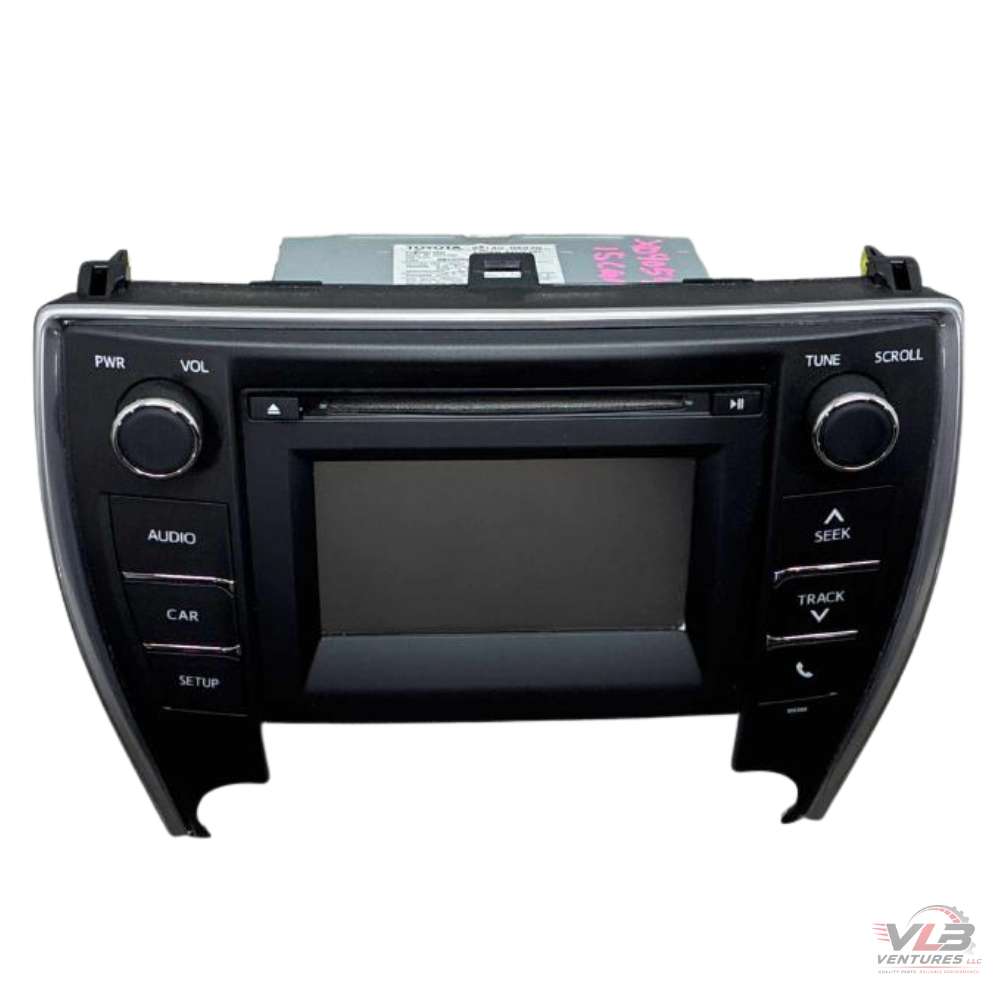 2015 Toyota Camry Radio Touch Screen Display Receiver 100366 OEM — view 1
