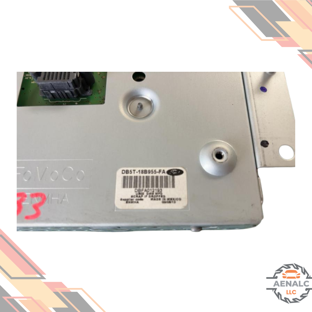 2013–2015 Ford Explorer Navigation Radio Display Screen OEM — view 3