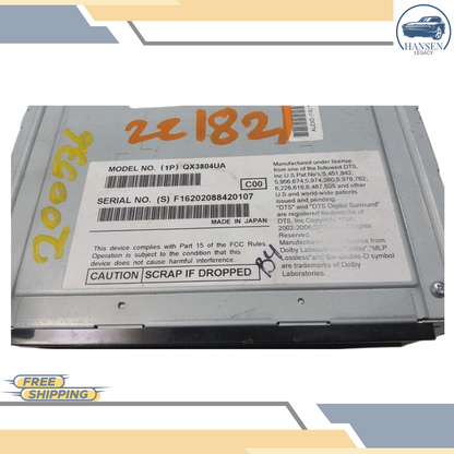 2012 FORD F-150 AM FM Radio Receiver Single Disc Satellite with Navigation OEM — view 4