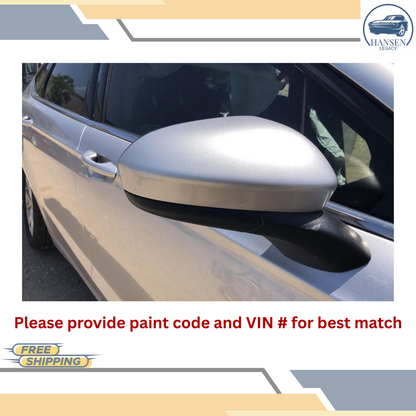 2016–2020 Ford Fusion Right Passenger Side Power Door Mirror Silver RH 17 18 19 — view 1
