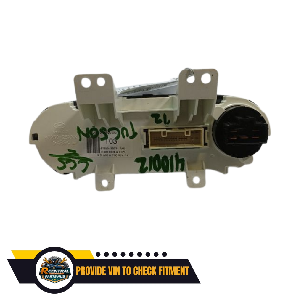 2010–2013 Hyundai Tucson Heater Climate Temperature Control OEM — view 3