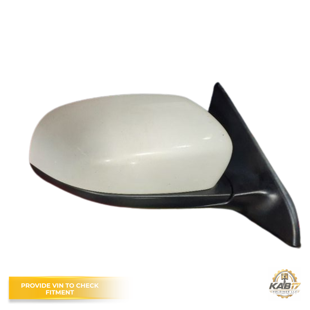 2017–2022 Jeep Compass Right Passenger Side Door Mirror Assembly White OEM — view 1