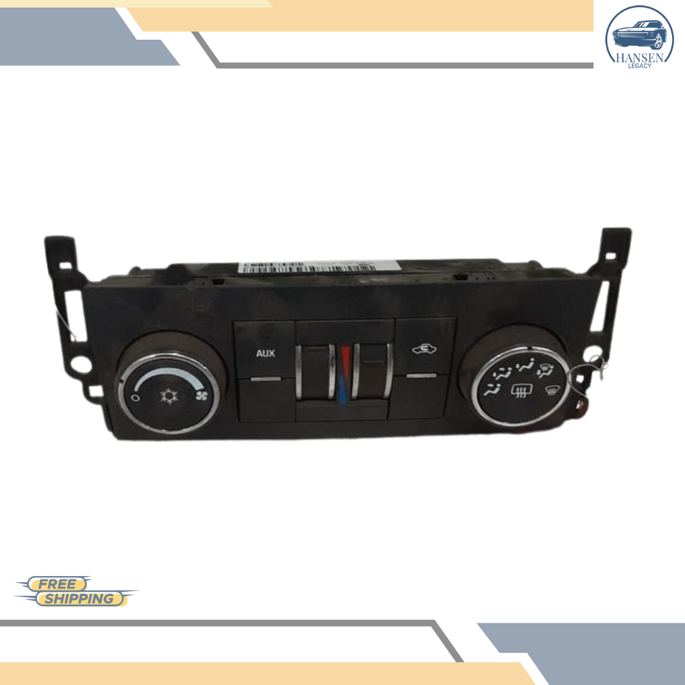 2007–2009 Chevrolet Tahoe A/C AC Heater Temperature Controls 07 08 09 — view 3