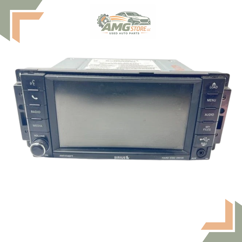 2012–2020 Dodge Caravan AM FM Radio Receiver With Display Screen OEM — view 1