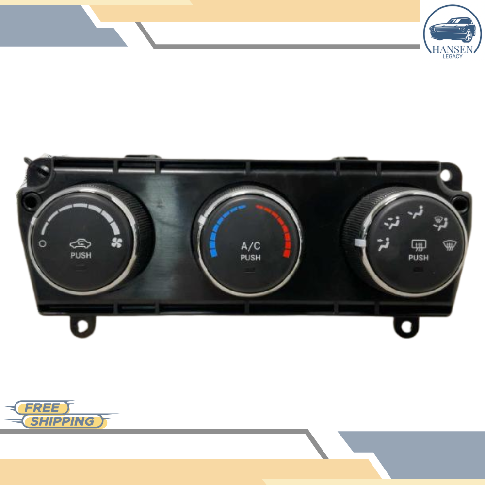 2011–2013 Jeep Wrangler Climate AC Heater Temperature Control OEM — view 1