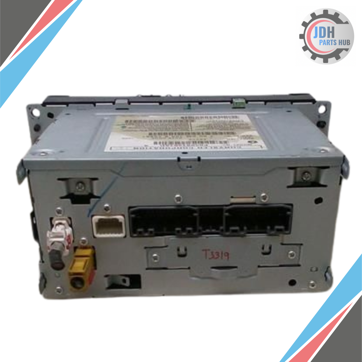 2012–2020 Dodge Caravan AM/FM Radio Receiver with Screen OEM — view 2