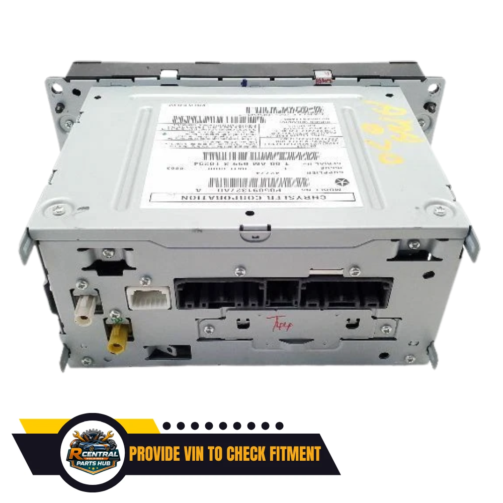 2012–2019 Chrysler Town & Country Radio MULTIMEDIA SATELLITE AM FM CD RBZ OEM — view 3